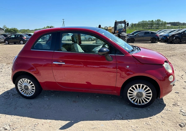 Fiat 500 cena 12500 przebieg: 155248, rok produkcji 2008 z Gołdap małe 121